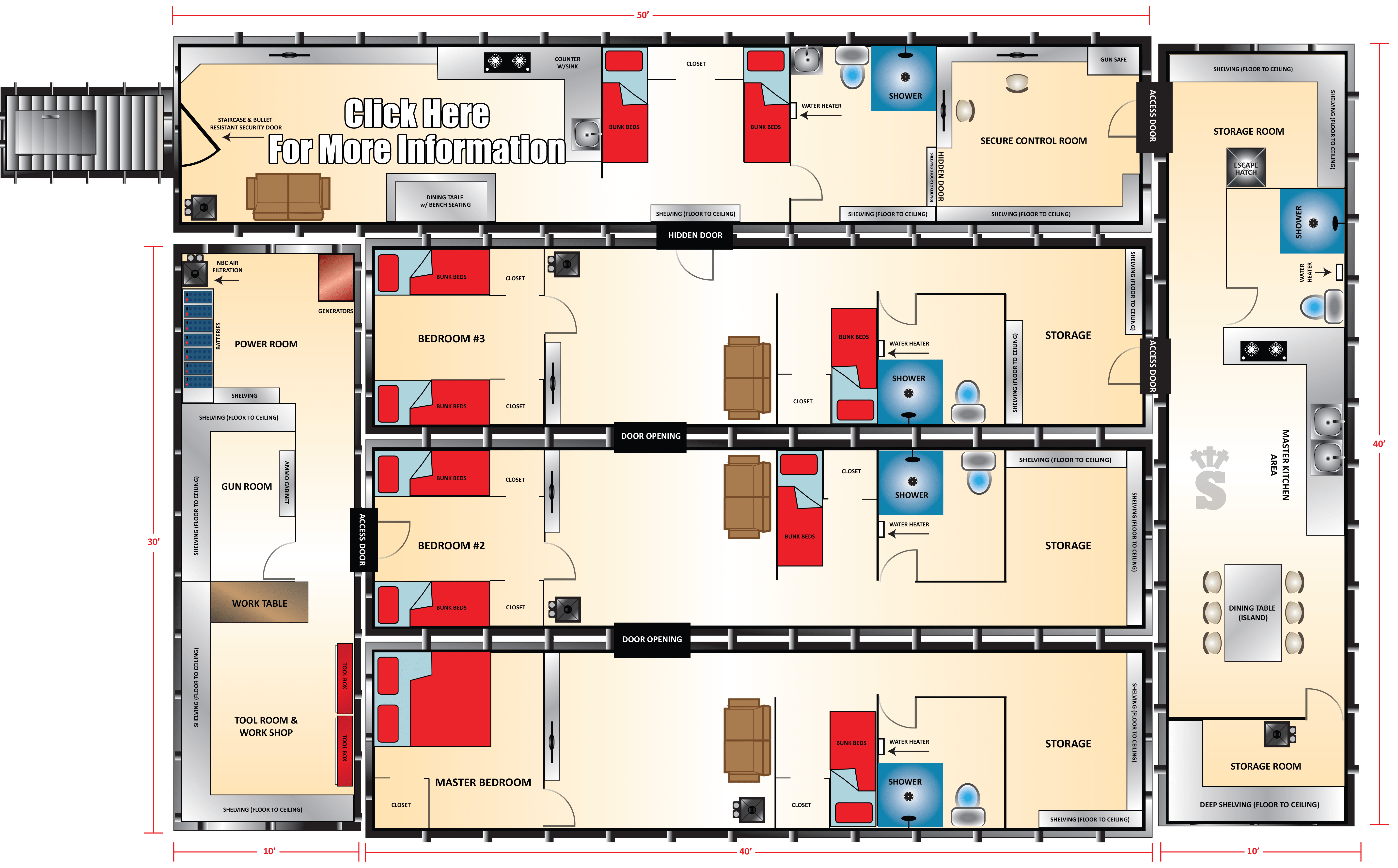 fallout shelter layout design
