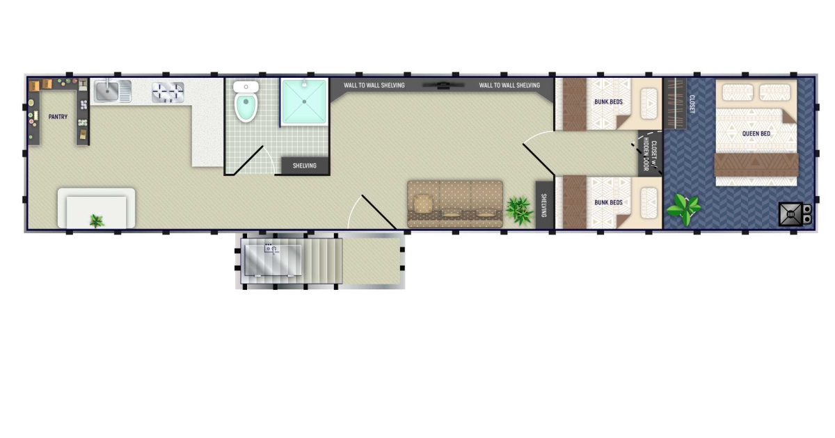 Silverleaf-Series-Base-Level-Bomb-Shelter-10-x-50